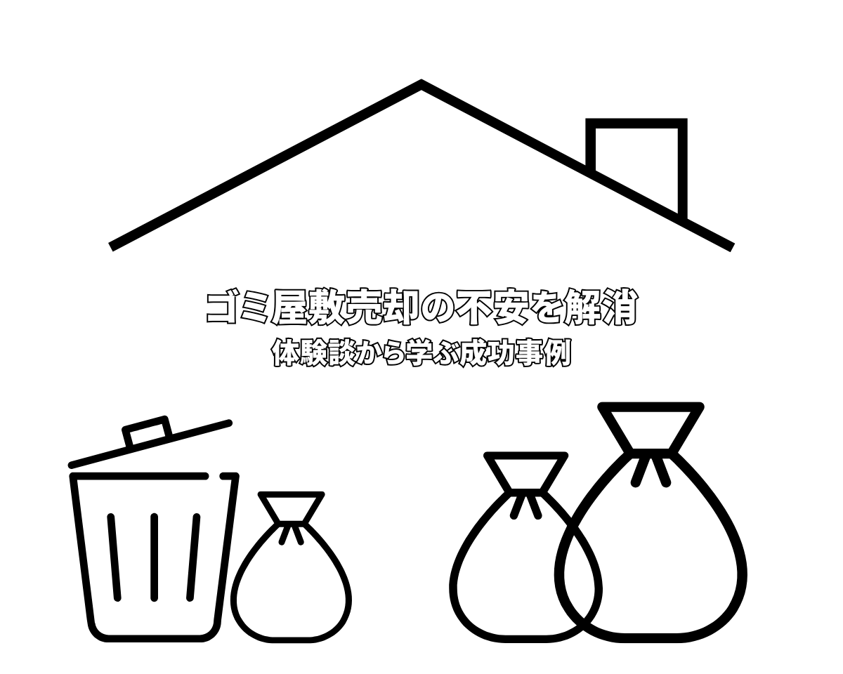 ゴミ屋敷売却の不安を解消！体験談から学ぶ成功事例